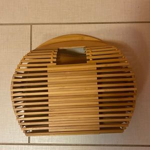 Bamboo bag with pouch